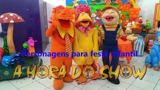 COCORICÓ COVER TEATRO DE FANTOCHES PERSONAGENS PARA FESTA INFANTIL sp LIGUE 11 99807 0605