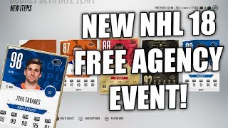 FREE 97 OVERALL + MORE! - NHL 18 Free Agency Event and Packs