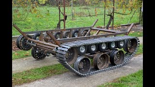 Homemade 300cc TANK / PART 3 ( Tracks )
