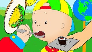 Caillou Türkçe HD -  Caillou ve Uluslararası Yemekler | kayu cizgi filmi | YENI