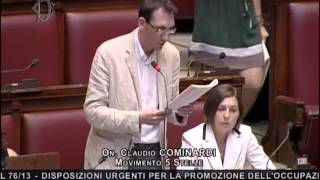 Claudio Cominardi (M5S) - Il Decreto Lavoro peggiora la Legge Fornero