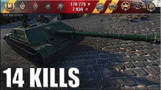 14 фрагов на WZ-120-1G FT китайская прем пт-сау ? World of Tanks лучший бой  медаль героев Расейняя