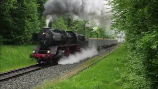 Plandampf "50 Jahre Bayerisches Eisenbahnmuseum" Teil 1 - Dienstag 28.05.2019