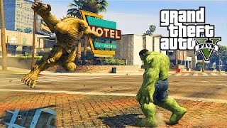 GTA 5 Mods - HULK VS ABOMINATION! (GTA 5 Mods )