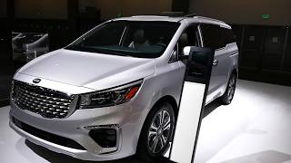 New 2020 Kia Sedona Minivan Exterior & Interior Tour - 2019 LA Auto Show, Los Angeles CA