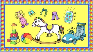 Deutsch lernen: Spielsachen / apprendre l'allemand: les jouets