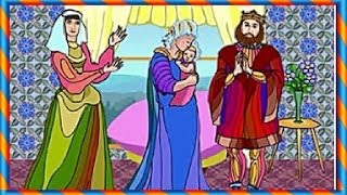 █ Сказка для малышей  Спящая красавица (озвученный диафильм на ночь и мультфильм).