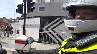 Police Motorbike Hit and run London