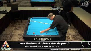 Jack Guehrer vs Anton Washington (Men's B Singles)
