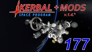KSP 1.4 + mods. #177. Маневры.