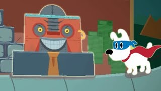 Собачка Мимпи спасает лес от злой фабрики. #6. mimpi мультик игра для детей