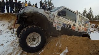Кто кого - Escudo против трех Jimny? Очень жесткая трасса! OffRoad в карьере. КарибПрайд Пати Ч 3