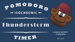 BOOST PRODUCTIVITY: ISOCHRONIC POMODORO TIMER - THUNDERSTORM
