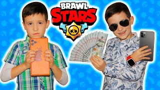 БОГАТЫЙ Школьник Против БЕДНОГО БРАВЛ СТАРС! Каждый Бравлер Такой