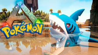 MI PRIMER POKEMON DE AGUA! SHARPEDO! | POKEMON EN ARK #13