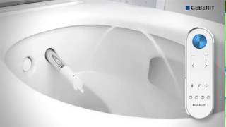 ? Geberit AquaClean Mera ? Унитаз с функцией биде и особым режимом женского душа!