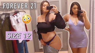 WHAT FITS A SIZE 12 AT FOREVER 21?
