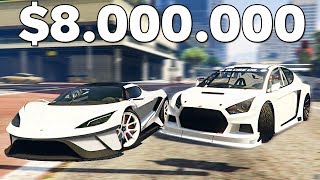 GTA ОНЛАЙН - САМЫЕ КРАСИВЫЕ СПОРТ КАРЫ ЗА $8.000.000!