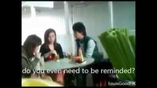 Hong Kong Girl humiliates her boy friend