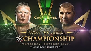 WWE Crown Jewel 2019 Confirmed Match Card Predictions V4