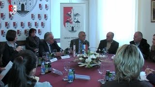 Stjepan Mesić u Petrinji