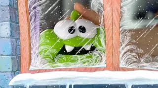 Поиграйка - ?Ам Ням Новогодний сборник и письмо Деду Морозу?Om Nom из игры Cut the Rope