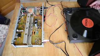 Pioneer SA-410 vintage amplifier repair