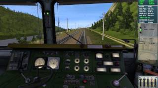 2ТЭ121-021 на БАМе!(Trainz 2012) Вымысел. часть 4