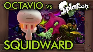 Squidward vs DJ Octavio in Splatoon