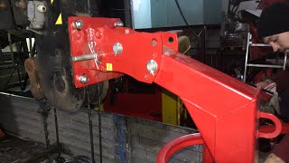 Монтируем люльку на КМУ PALFINGER INMAN IT150 после ТО-1000