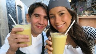 LICUADO ANTI-INFLAMATORIO+POR MOTO EN LA CIUDAD! 25.2.16 Dia 67