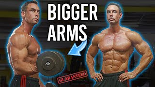 How to Get Bigger Arms & Build Muscle Fast (for Skinny Guys)! | Skinny Guy Workout | Maik Wiedenbach
