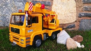 Мультик про Пожарную Машину и Подъемный Кран