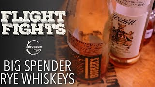 "Big Spender" Rye Whiskeys Blind Fight!