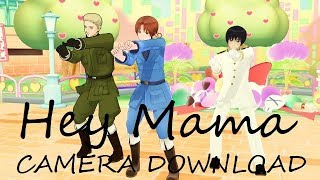 MMD AP Hetalia Hey Mama (CAMERA DL)