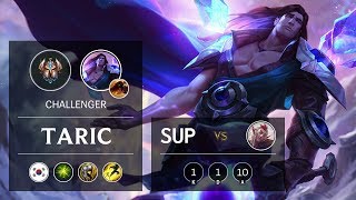 Taric Support vs Rakan - KR Challenger Patch 9.13