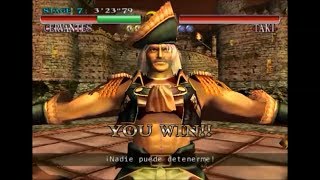 Soul Calibur (Dreamcast) | Cervantes | Arcade Mode (Hard)