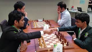 GM Nihal Sarin 1-12 Round 1-st day World Blytz 2019
