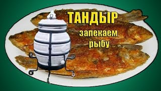 Тандыр на даче,запекаем жарим рыбу. #тандыр