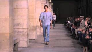 Le défilé Hermès homme printemps-été 2014 à Paris