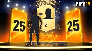 INSANE EXTINCT PLAYER PACKED! - 25 x 2 Player Packs - FIFA 19 Ultimate Team