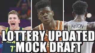 Mock 2018 NBA Draft (Post-Lottery)! Will Doncic or Ayton Go NUMBER ONE?