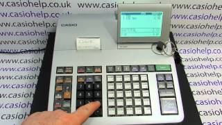 How To Use PLU Button / PLUs On Casio SE-S400 / SE-S800 / PCR-T500 / PCR-T520 Cash Register