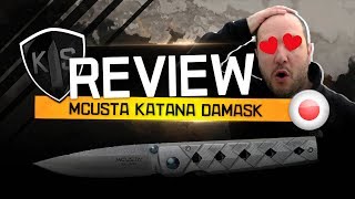 MCUSTA KATANA DAMASCUS - ME ENAMORO DE MI NUEVA NAVAJA!