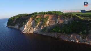 Императорский питомник хвойных растений в Теньках. Камское устье с высоты. Побег из города