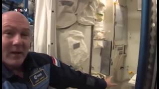 ISS Astronaut Has A Screw Loose - SCREW FALLS DOWN:  Zero-G Fail!