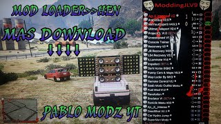 Gta v online ( Modloader  PS3HEN Y CFW )bles & blus +download⬇⬇