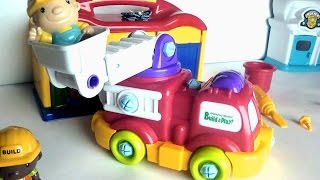 Пожарные машины. Автомастерская. Видео про машины. Fire truck for children