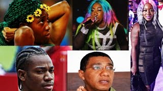 Shelly-Ann Fraser & Yohan Blake React to  SPICE's Awkward Performance