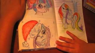 Разворот в личном дневнике своими руками DIY/"My Little Pony"/Мой ЛД/ Подарки Поделки с детьми